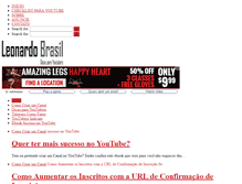 Tablet Screenshot of leonardobrasil.com.br